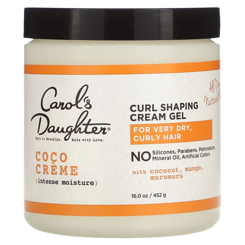 Carol's Daughter Coco Creme, Intense Moisture, Curl Shaping Cream Gel, 16 oz (452 g), 1 of 4