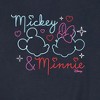 Men's - Disney - Mickey & Minnie Graphic Fleece Sweatshirt - 2 of 4