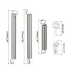 Unique Bargains Decorative Stainless Steel Invisible Wall Plate Kitchen Racks 12 Pcs - 3 of 4