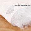 Area Rugs for Bedroom Fluffy Fuzzy Shag Faux Fur Plush Soft Shaggy Easy Care Mats Indoor Floor Soft Carpet for Living Room Decor - 4 of 4