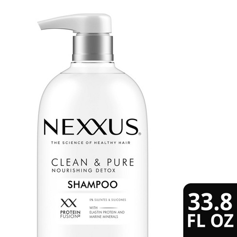Nexxus Clean & Pure Nourishing Detox Pump Shampoo - 33.8 Fl Oz : Target