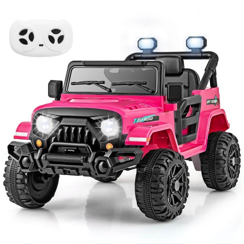 12v ride on pink sales