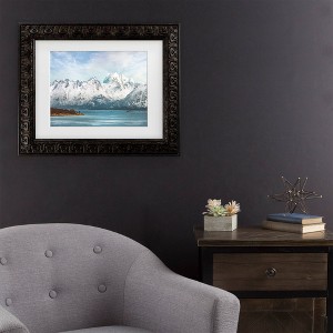 Trademark Fine Art Philippe Sainte Laudy In The Middle of The Blue Matted Framed Art - 1 of 4