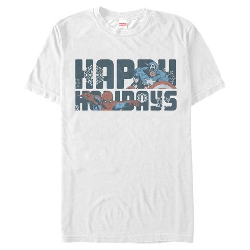 Marvel Happy Holiday Heroes T-shirt : Target