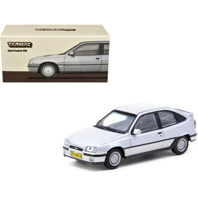 Opel Kadett GSi Silver Metallic "Global64" Series 1/64 Diecast Model Car by Tarmac Works