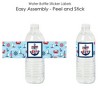 Big Dot of Happiness Ahoy It's a Boy - Nautical Baby Shower Water Bottle Sticker Labels - Set of 20 - 2 of 4