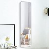 KTMBDW 47x14 Mirror Rectangle Full Body Length Door Hanging Wall Mounted Metal Frame Dressing Make-up Mirrors for Entryway Bedroom Bathroom - 2 of 4