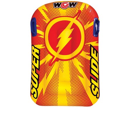 WOW Flash vs Superman Super Slide 6' x 25" Double Lane Water Slide