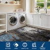 coucheta Multi-size Washable Modern Area Rugs, Abstract Non-Shedding Low Pile Accent Carpet with Non-Slip Backing, for Living Room, Bedroom, Dining - 3 of 4