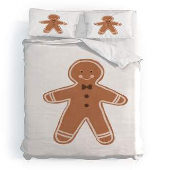 Orara Studio Gingerbread Man I Duvet Cover + Pillow Sham(s) - Deny Designs