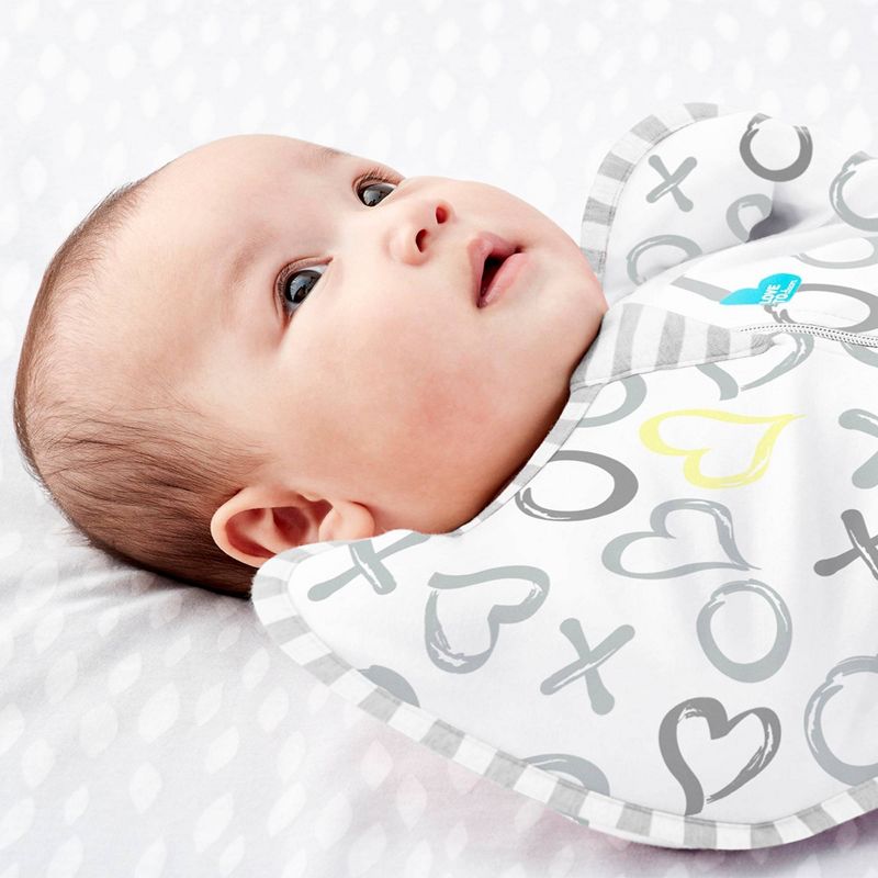 Love To Dream Swaddle UP Silky-Lux Swaddle Wrap - Kisses, 4 of 8