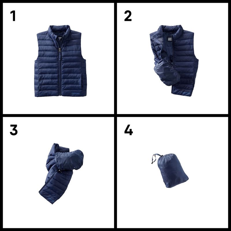 Lands' End Kids Insulated Down Alternative ThermoPlume Vest, 5 of 6