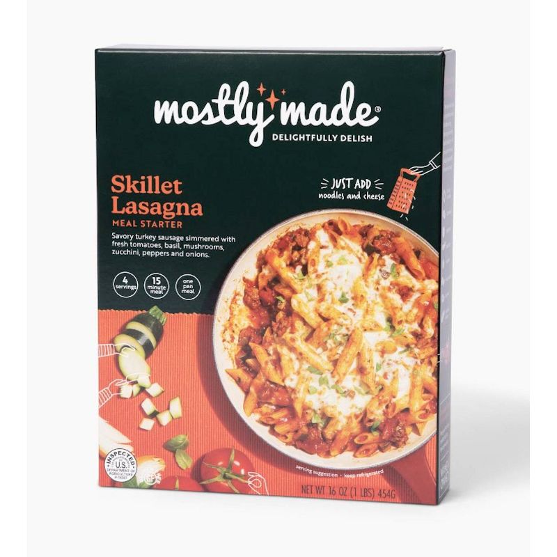 Mostly Made Gluten Free Skillet Pasta Mix - 16oz, 1 of 11