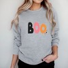Simply Sage Market Women's Graphic Sweatshirt Boo Colorful Stars - 2 of 2