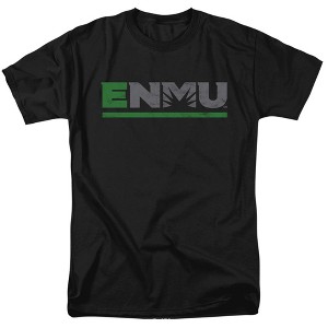 Men's Eastern New Mexico University Official Distressed Primary Logo T-Shirt Eastern New Mexico University - 1 of 4