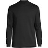 Lands' End Men's Cotton Supima Mock Turtleneck - 3 of 4