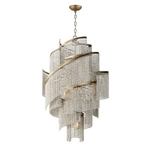 Maxim Lighting Fontaine 7 - Light Chandelier in  Golden Silver - 1 of 1