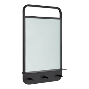 29.92" x 17.91" Decatur Wall Organizer with Hooks & Dry Erase Board - Kate & Laurel All Things Decor - 1 of 4