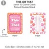 Big Dot of Happiness Hot Girl Bday - 4 Vintage Cake Birthday Party Games - 10 Cards Each - Gamerific Bundle - 4 of 4
