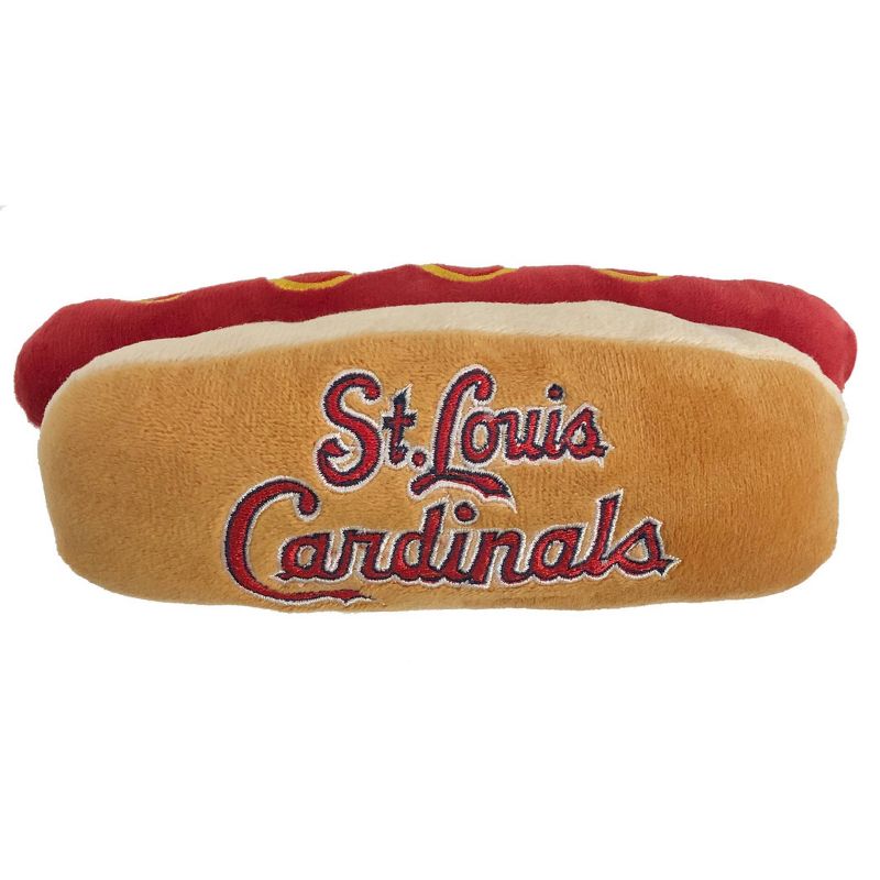MLB St. Louis Cardinals Hot Dog Pets Toy, 2 of 4
