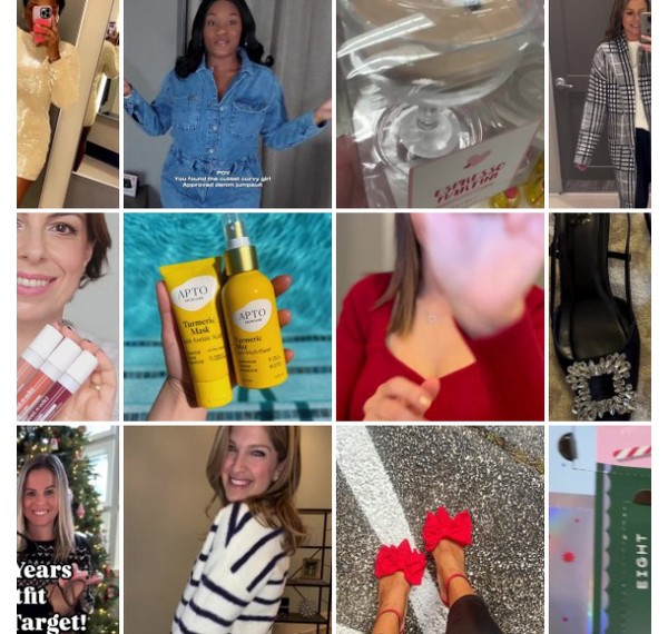 Collage of people showing off their #TargetStyle