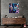Notoriart Night Drive Sports Drive Car Wall Art Framed - 2 of 4