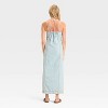 Women's Cami Denim Maxi Dress - Universal Thread™ Light Wash - 2 of 3