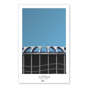 MLB St. Louis Cardinals Busch II Art Poster - 1 of 4