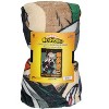 My Hero Academia Anime Manga Katsuki Bakugo Super Plush Fleece Throw Multicoloured - 3 of 3