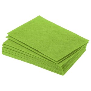 Unique Bargains Polyester Soft Home Handcrafts Project DIY Felt Fabric Sheets 18 Pcs - 1 of 4