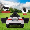 12V Ride On Toy Car for Kids with Remote Control,Battery Powered Electric Vehicle Toy，3 Speed, with LED Light, MP3 for Boys and Girls - 2 of 4