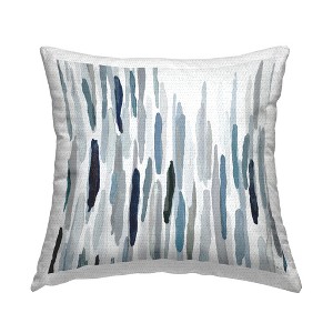 Stupell Industries Blue Varied Abstract Brushed Rainfall Lines - 1 of 3