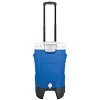 Igloo Sport Roller Water Cooler 5 gal. Blue