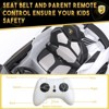 12V Kids Ride On Toy, Toddlers Battery Powered Electric Vehicle with Remote Control, Ride On Toy Car with 3 Speeds, Music for Boys Girls 3-8 - 2 of 4