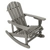 Saint Birch Adirondack Wooden Rocking Chair - 2 of 4