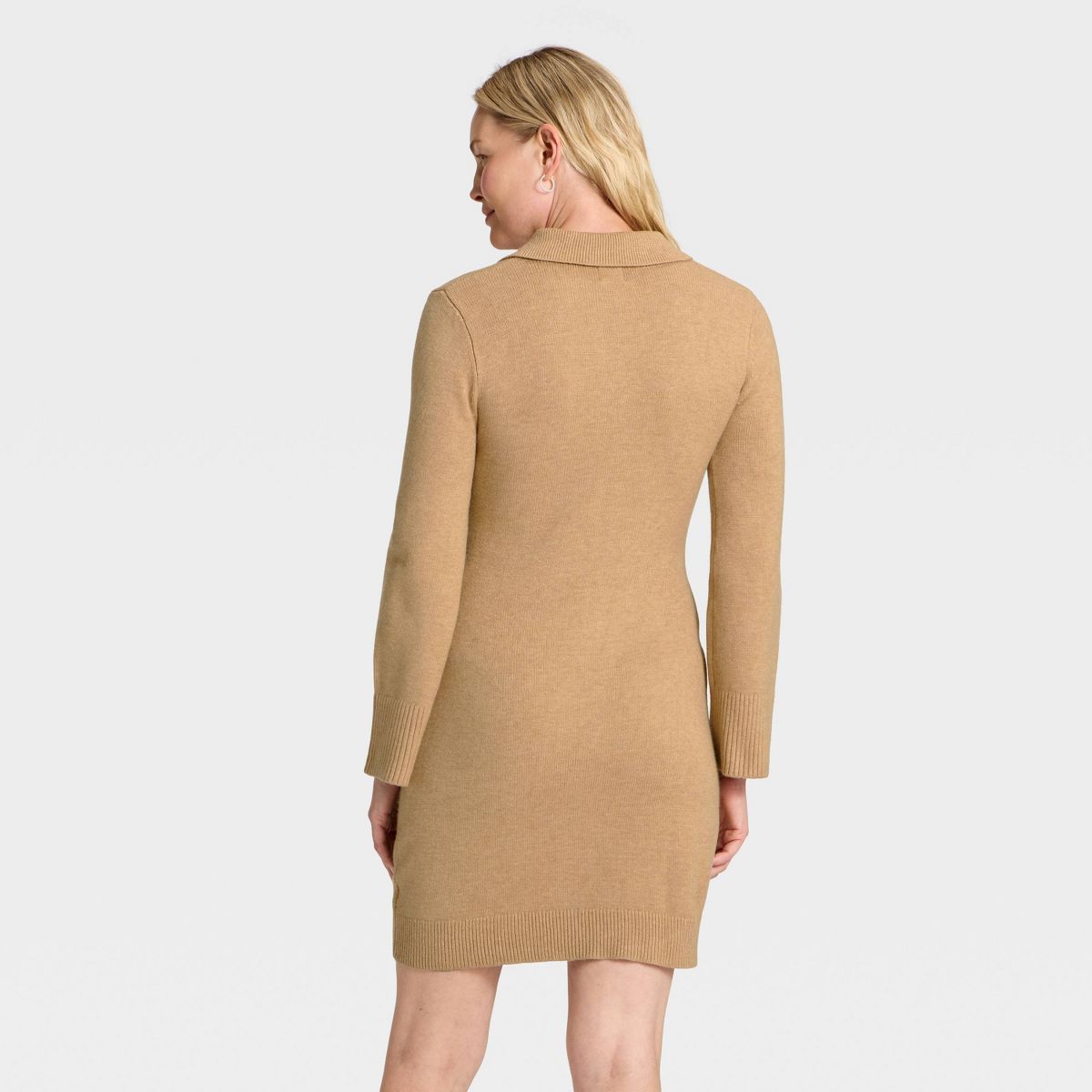 Women's Long Sleeve Mini Sweater Dress - A New Day™ - thumbnail 8
