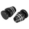 Unique Bargains Car Dustproof Cup Shaped Aluminium Alloy Tire Cap Tire Stem Valve Caps Wheel Valve Covers - 3 of 4