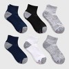 Hanes Premium Men's Performance Filament Ankle Socks 6pk - 6-12 - 2 of 3