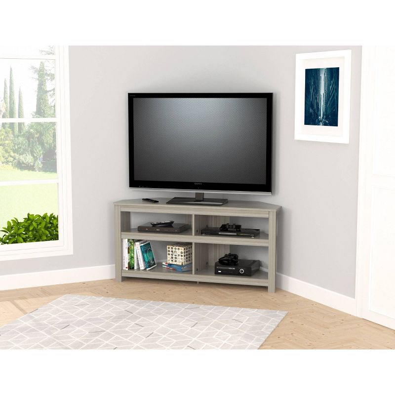 Corner TV Stand for TVs up to 50&#34; Vibrant Blue - Inval, 2 of 9