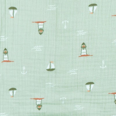 Gerber Baby & Toddler Boys' Hooded Romper Sea Scene 03 Months Target