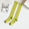 Anna-Kaci Women's 3-Pack Knee-High Ribbed Socks with Soft Stretch Knit Fabric and Lightweight Everyday Comfort-Green - 2 of 2