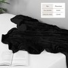 Velvet Plush Blanket with Faux Shearling Reverse - Great Bay Home - 3 of 4