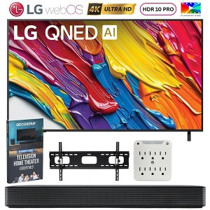 LG 55" QNED82A QNED AI 4K Smart TV (2025) w/ SKM1 Soundbar Bundle - 1 of 4