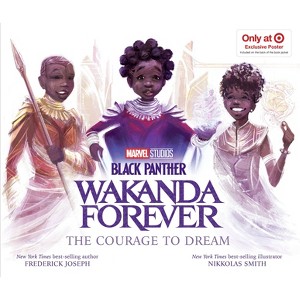 Black Panther: Wakanda Forever The Courage to Dream - Target Exclusive Edition by Frederick Joseph (Board Book) - 1 of 1