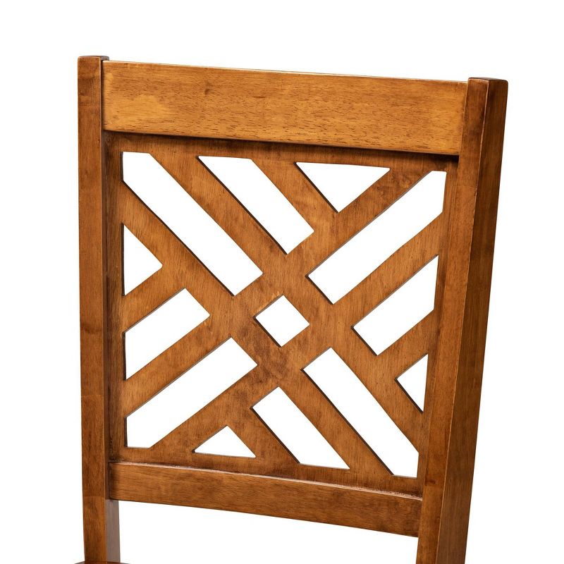 Caron Wood Dining Chair Set - Baxton Studio, 5 of 9