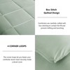 BAGOKIE All Seasons 3 Pieces Comforter Set Box Stitched Bedding Set - 2 of 4