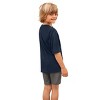 City Threads Boys Soft Organic Cotton Jersey Short Sleeve Henley Tee - USA-Made - 3 of 4