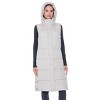 Women's Long Puffer Vest - S.E.B. By Sebby - 3 of 4
