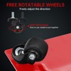 Car Dolly, Wheel Dolly Set of 4 - 6000 Lbs Capacity with Brakes, Heavy-Duty Vehicle Dolly for Moving Cars Trucks - 3 of 4