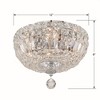 Crystorama Lighting Roslyn 4 - Light Flush Mount in  Polished Chrome - 4 of 4